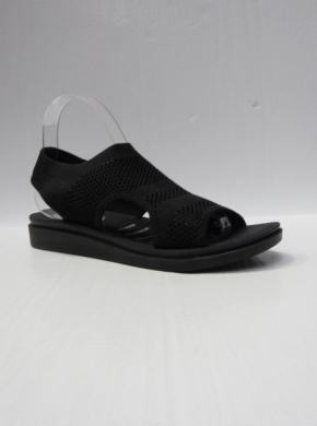 Sandały damskie na płaskim (36-41) 6056-1 BLACK