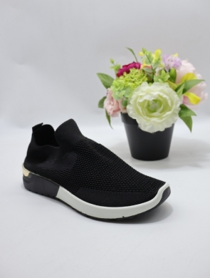 Buty sportowe damskie na płaskim (36-41) TA-216 BLACK