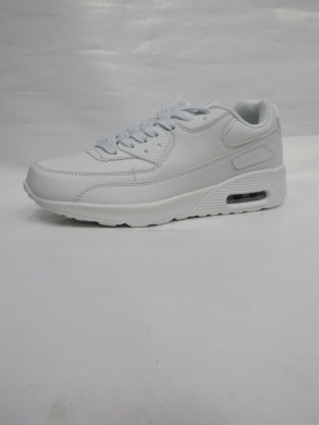 Buty sportowe damskie na płaskim (36-41) D3W-3 WHITE