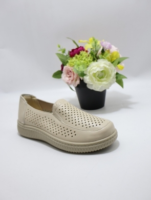 Półbuty damskie na płaskim (36-41) JF707 BEIGE