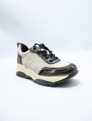 Buty sportowe damskie na płaskim (36-41) 5017 GREY