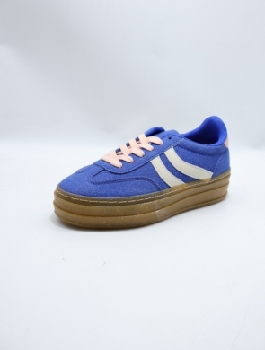 Buty sportowe damskie na płaskim (36-41) 6487 BLUE