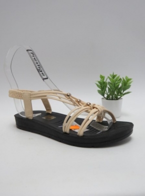 Sandały damskie na płaskim (36-41) W577-3 BEIGE
