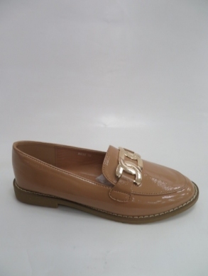 Mokasyny damskie na płaskim (36-41) 8038 CAMEL