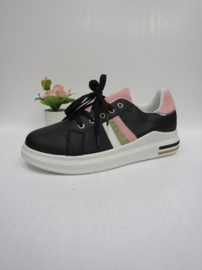 Buty sportowe damskie na płaskim (36-41) 5800-1 BLACK