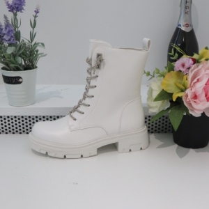 Trapery damskie ocieplane (36-41) HB-246 WHITE