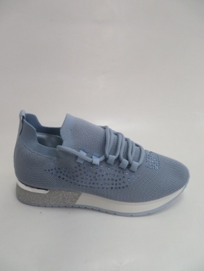 Buty sportowe damskie na płaskim (36-41) AB118 BLUE