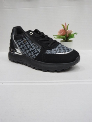 Buty sportowe damskie na płaskim (36-41) 6808-21 ALLBLACK