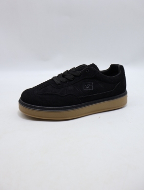 Buty sportowe damskie na płaskim (36-41) V1001 BLACK