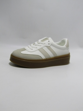 Buty sportowe damskie na płaskim (36-41) WD101 BEIGE