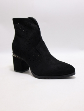 Botki damskie na obcasie (36-41) H252 BLACK