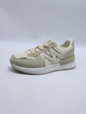 Buty sportowe damskie na płaskim (36-41) 1726 BEIGE
