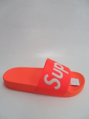 Klapki damskie na płaskim (36-41) 218-217 ORANGE