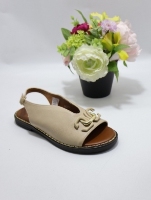 Sandały damskie na płaskim (36-41) A8205 BEIGE