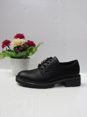 Półbuty damskie na płaskim (36-41) XYX23201-2 BLACK