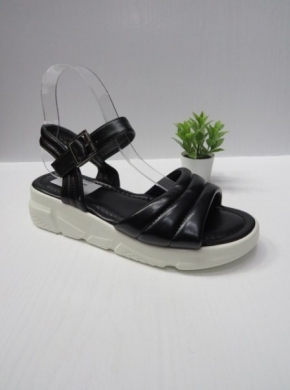 Sandały damskie na płaskim (36-41) 1312 BLACK