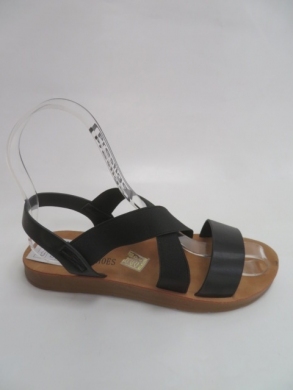 Sandały damskie na płaskim (36-41) WH-511 BLACK