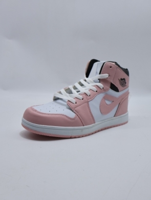 Buty sportowe damskie na płaskim (36-41) D90H-5 WH/PINK