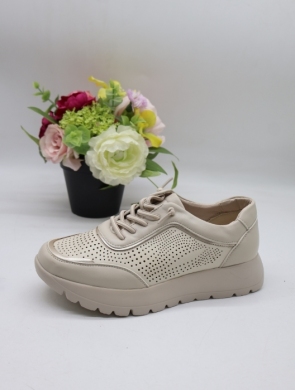 Buty sportowe damskie na płaskim (36-41) JML227 BEIGE