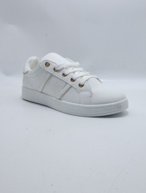 Buty sportowe damskie na płaskim (36-41) DD-316 WH/GOLD