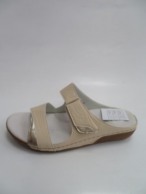 Klapki damskie na płaskim (36-41) 0093 BEIGE