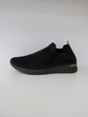 Buty sportowe damskie na płaskim (36-41) 6806-21 BLACK