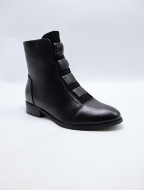 Botki damskie na płaskim (36-41) YCC-127 BLACK