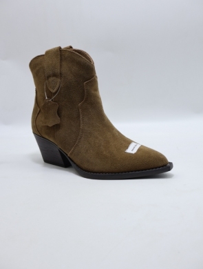Botki damskie na obcasie (36-41) NC1138K CAMEL