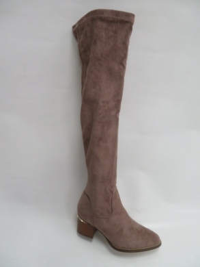 Kozaki damskie jesienne na obcasie (36-41) F168 KHAKI