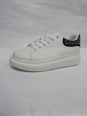 Buty sportowe damskie na płaskim (36-41) BL366 BLACK