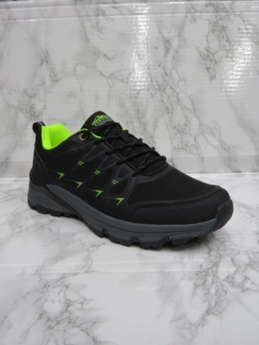 Buty sportowe młodzieżowe (36-41) 7058-2 BLACK/GREEN