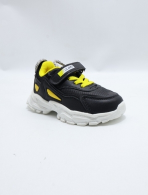 Buty sportowe chłopięce (27-32) E89 BL/YELLOW