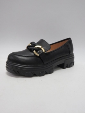 Mokasyny damskie na płaskim (36-41) 888-212 BLACK