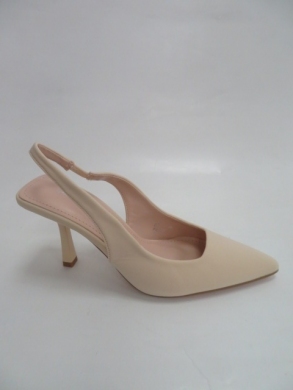 Sandały damskie na szpilki (36-41) 6811 BEIGE