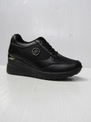 Buty sportowe damskie na koturnie (36-41) J-138 BLACK