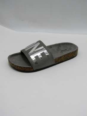 Klapki damskie na płaskim (36-41) 0511 GREY