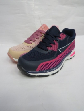 Buty sportowe dziewczęce (31-36) C12-8 NAVY/PINK
