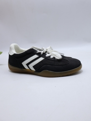 Buty sportowe damskie na płaskim (36-41) 2050 BLACK
