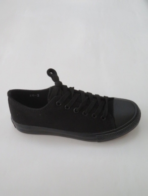 Trampki damskie na płaskim (36-41) ZC-2 ALLBLACK