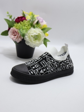 Tenisówki damskie (36-41) HS-9 BLACK/WHITE