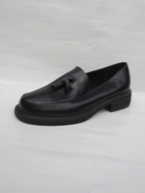 Mokasyny damskie na płaskim (36-41) 3223 BLACK