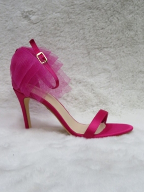 Sandały damskie na szpilce (36-41) CC225 FUCHSIA