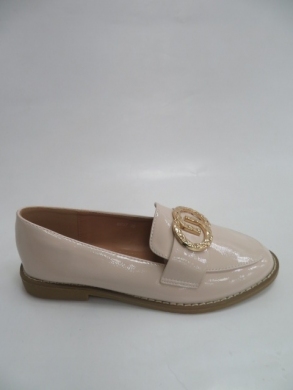 Mokasyny damskie na płaskim (36-41) 8037 BEIGE