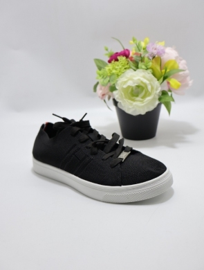 Buty sportowe damskie na płaskim (36-41) EV-353 BLACK