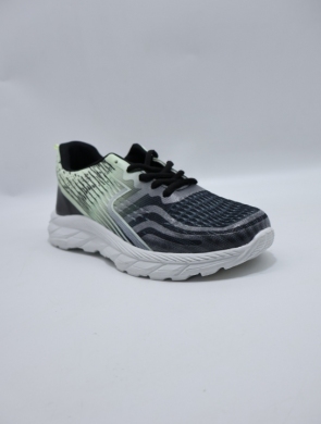 Buty sportowe damskie na płaskim (37-42) QH-2412 BL/GREEN