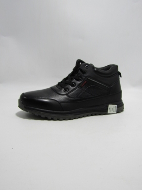 Botki męskie ocieplane (40-45) 63505-1 BLK