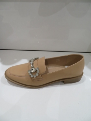 Mokasyny damskie na płaskim (36-41) T537 KHAKI