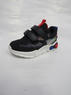 Buty sportowe chłopięce (26-31) E-53 BLACK/RED