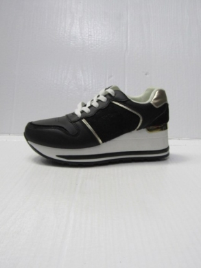 Buty sportowe damskie na koturnie (36-41) HL22313 BLACK