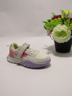 Buty sportowe dziewczęce (27-31) LB813 BEIGE/PEACH